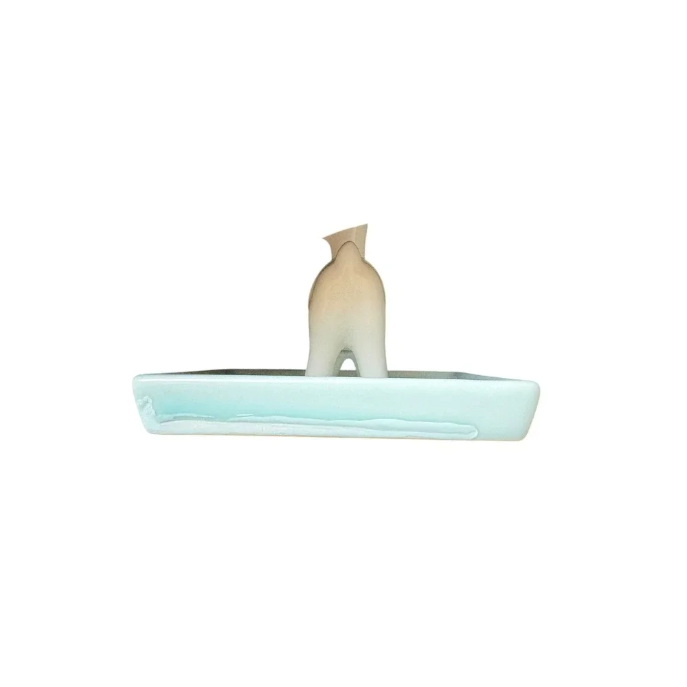 Llama Ring Holder Trinket Dish Ceramic Jewelry Tray 4